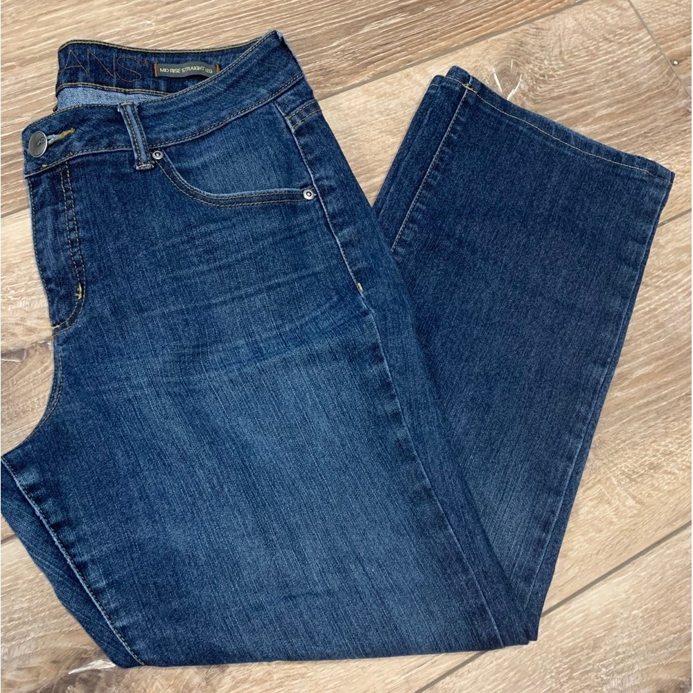 JAG Women's Mid Rise Straight Leg Size 16